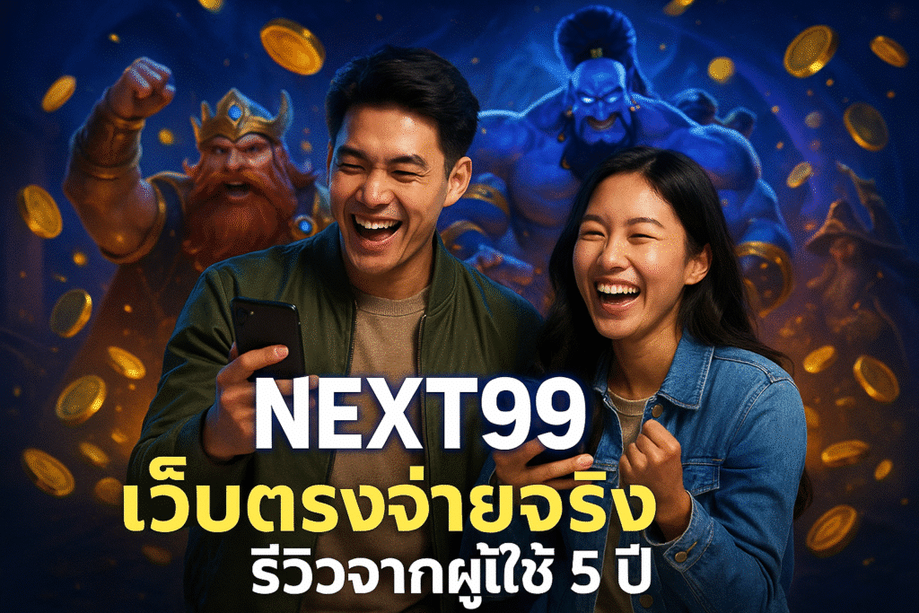 NEXT99 เว็บตรงจ่ายจริง รีวิวจากผู้ใช้ 5 ปี