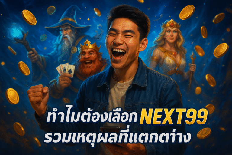 ทำไมต้องเลือก NEXT99 รวมเหตุผลที่แตกต่าง