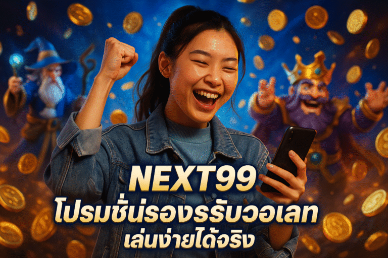 NEXT99 โปรโมชั่นรองรับวอเลท เล่นง่ายได้จริง