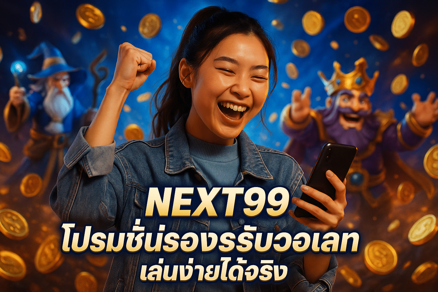 NEXT99 โปรโมชั่นรองรับวอเลท เล่นง่ายได้จริง