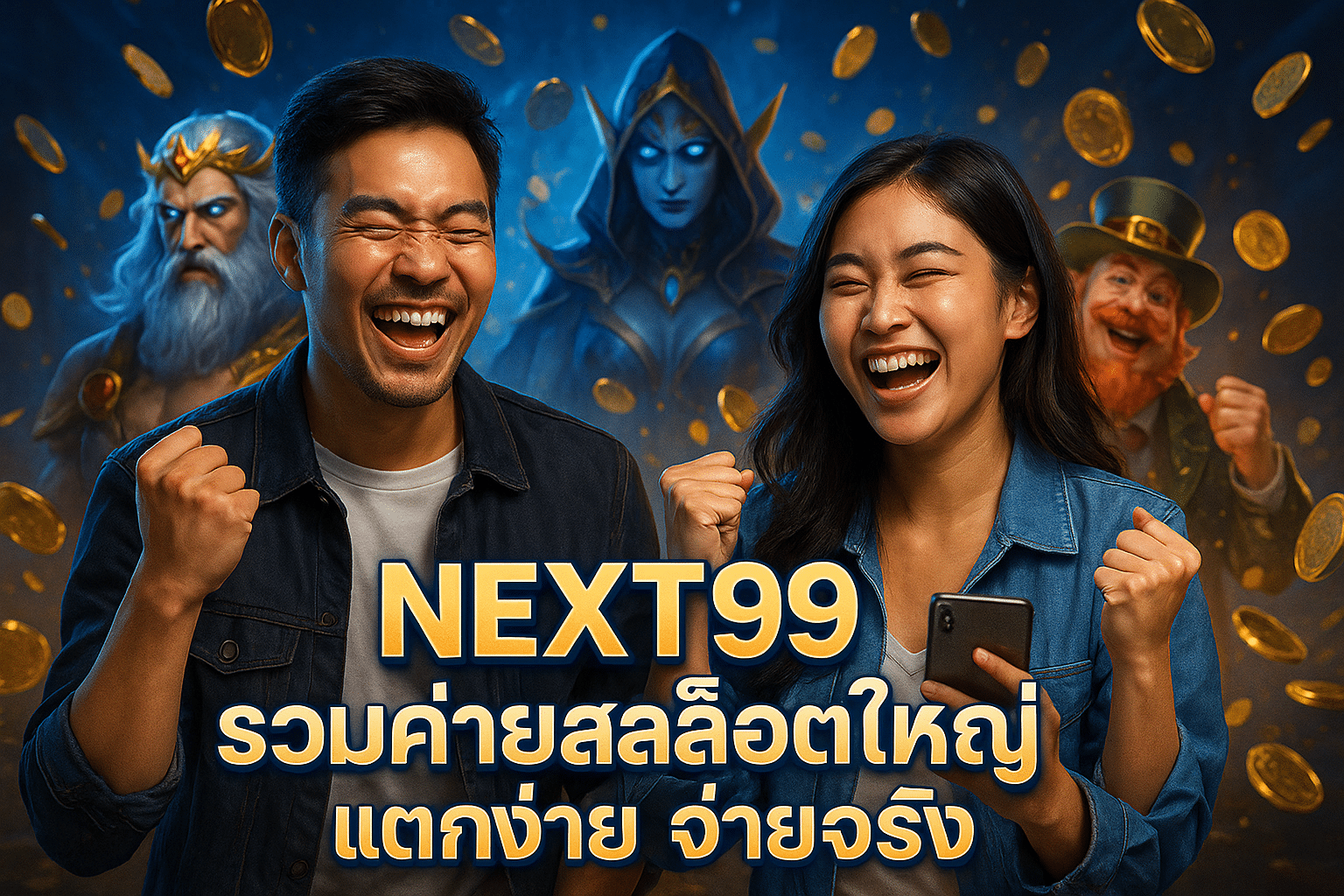 NEXT99 รวมค่ายสล็อตใหญ่ แตกง่าย จ่ายจริง