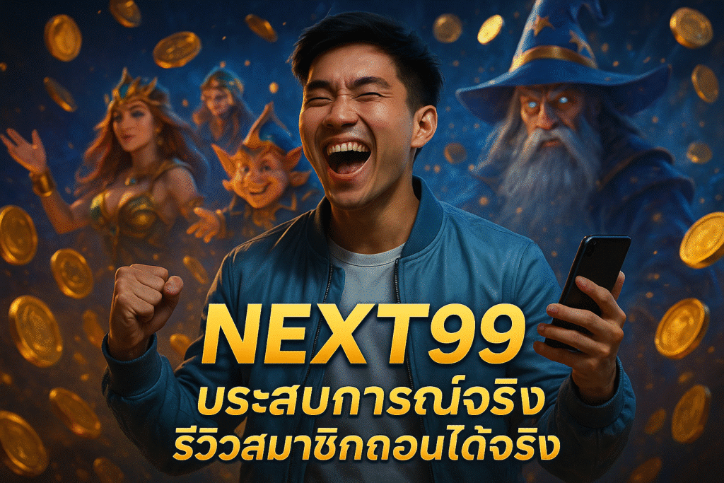 NEXT99 ประสบการณ์จริง รีวิวสมาชิกถอนได้จริง