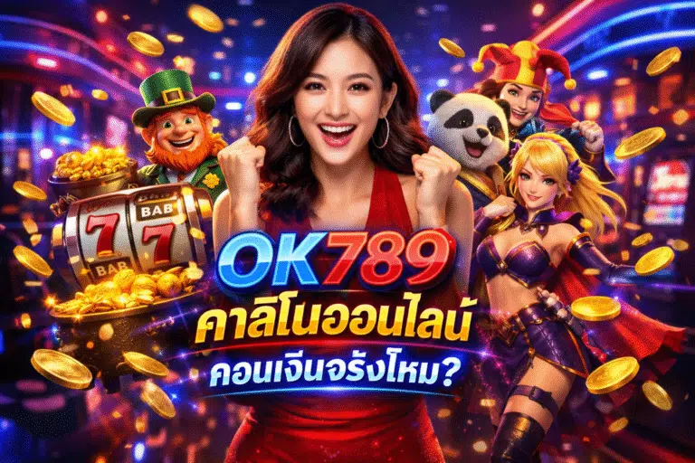 OK789 คาสิโนออนไลน์ ถอนเงินจริงไหม?