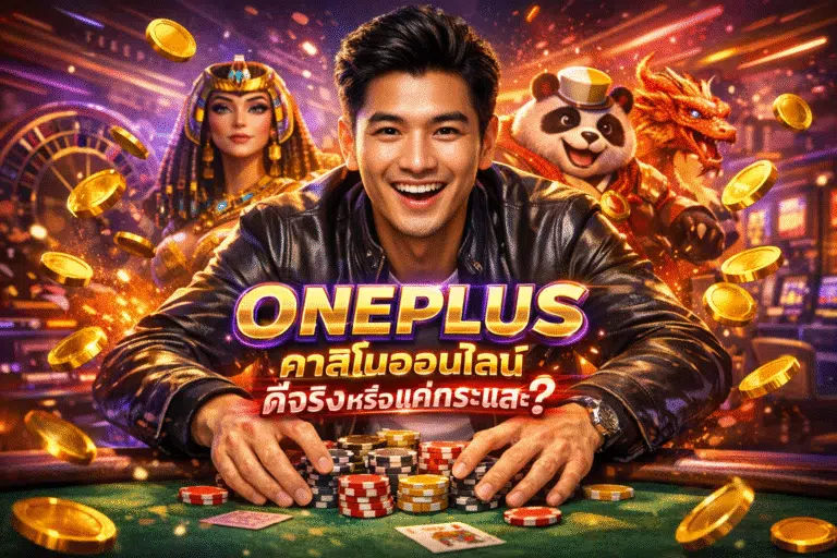 ONEPLUS คาสิโนออนไลน์ ดีจริงหรือแค่กระแส?